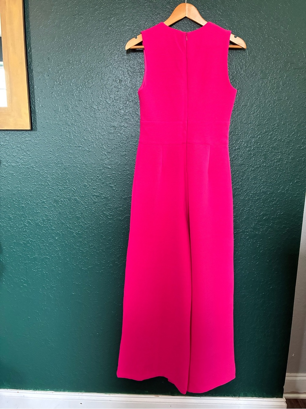 Sugarlips Hot Pink V-Neck Wide-Leg Jumpsuit size:S - Picture 6 of 12